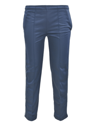 Unisex Navy Blue Regular Fit Track Pants