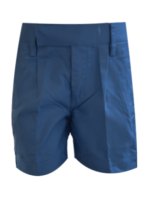 Boys Blue Half Pant (Grade: 1 - 5)