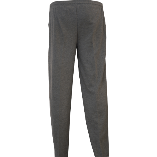 Unisex Grey with Yellow Side Line Track Pants (From 3rd To 10th Grade) - Image 3