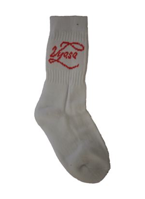 Calf-length Cotton White Socks 4N(Pack Of 2)