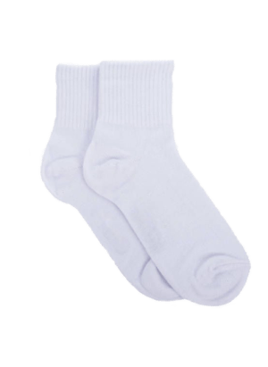 Illume Cotton White Socks