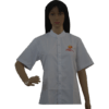 Girls White Regular Fit Blouse (3rd To 10th)