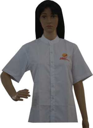 Girls White Regular Fit Blouse (3rd To 10th)