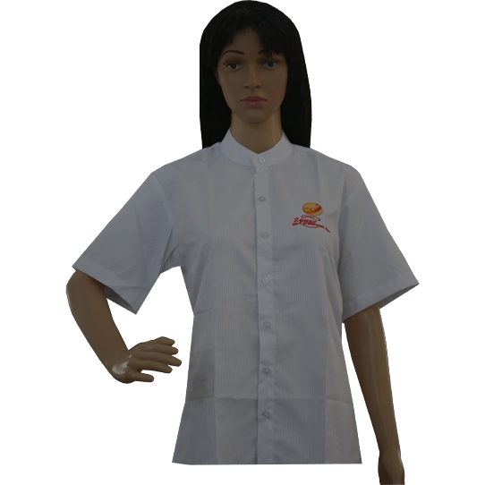 Girls White Regular Fit Blouse (3rd To 10th)