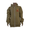 Unisex Beige Hooded Sweatshirt (All Grades)