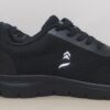Illume Unisex Black School Shoes with Lace